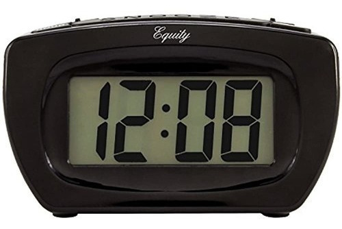 Equity By La Crosse 31015 Reloj Despertador Digital Lcd Con 
