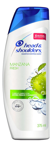 Shampoo Head&shoulders Manzana Fresh Original 375ml 