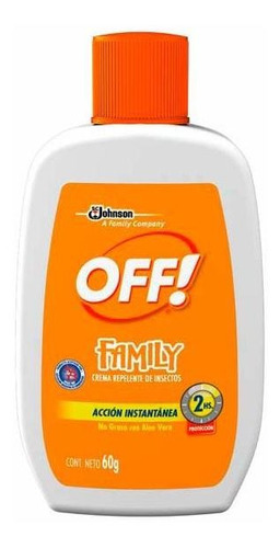 Off! repelente de insectos en crema 60gr