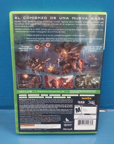 Halo 4 Juego Para Xbox 360 (Usado)