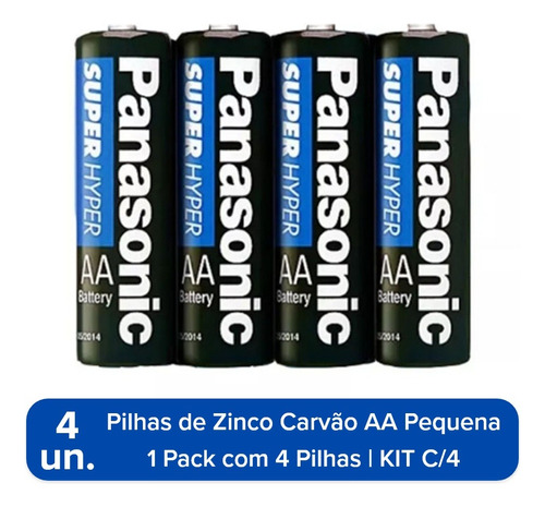 Kit Escolha Pilhas Aaa Ou Pilhas Aa Panasonic Ultra Hyper