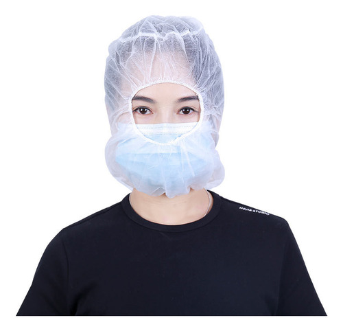 Capucha Esclavina O Balaclava Desechable Por 100pcs