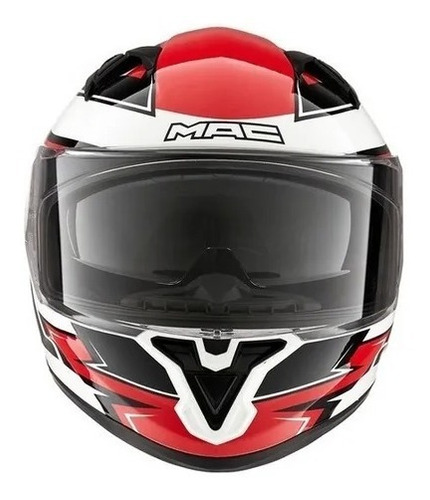 Imagen 2 de 8 de Casco Moto Doble Visor Mac Speed 2.0 Apex Cuotas