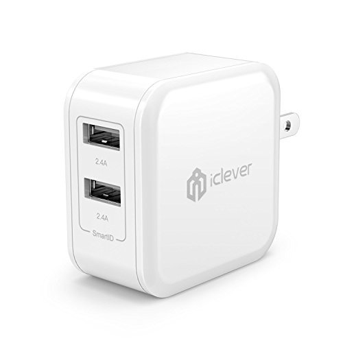 Iclever Boostcube 4.8a 24w Cargador De Pared De Viaje Dual U