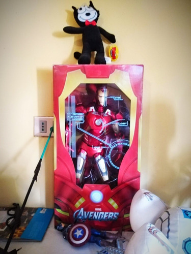 Figura Ironman Avengers 50cms Articulada Con Luz Led Neca