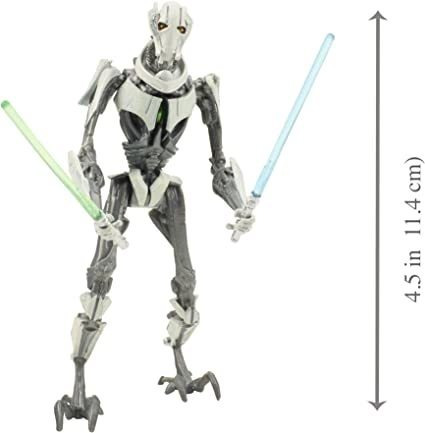 Imagen 7 de 7 de Star Wars Galaxy Of Adventures General Grievous Figura De