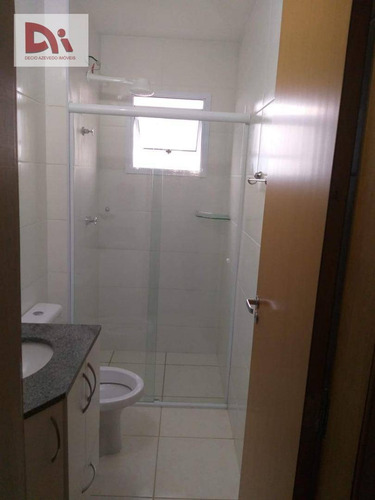 Apartamento Com 2 Dormitórios À Venda, 54 M² Por R$ 220.000,00 - Parque São Luís - Taubaté/sp - Ap0277