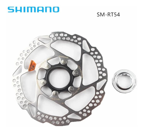 Rotor Shimano Sm-r54 160mm Con Seguro Envio Gratis Ruta Mtb