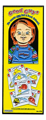 Pin Good Guy Caja Chucky Muneco Asesino Terror Halloween