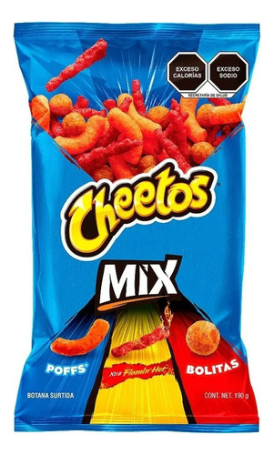 2 Pack Frituras Mix Cheetos Sabritas 190