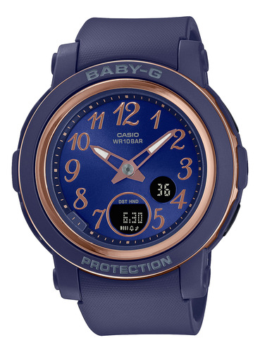 Reloj Baby-g Bga-290sa-2a Resina Mujer Azul