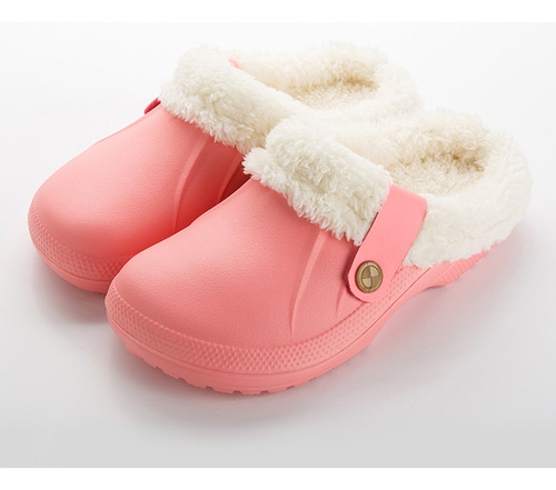 Zapatillas Eva Warm Fuzzy De Algodón Para Invierno 2023