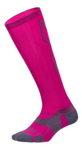 Calcetas  2xu Vectr Lightt Unisex Pink/grey