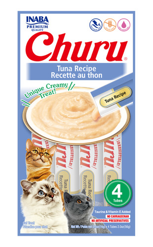 Churu Creamy Tuna Recipe - Atun  56gr -  Vetpetlifecl