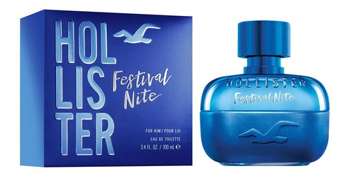 Perfume Hollister Festival Nite 100ml Caballero ¡original¡