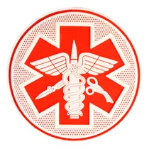 Comprar Parche Medico Pvc Militar Tactico Gotcha Paintball Airsoft