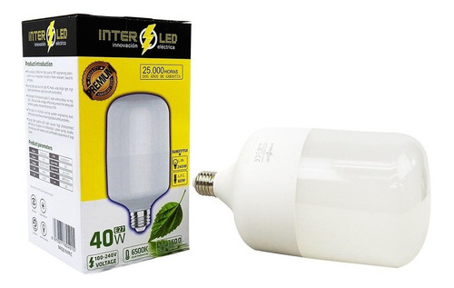 Bombillo Premium Jumbo 40w - Luz Blanca