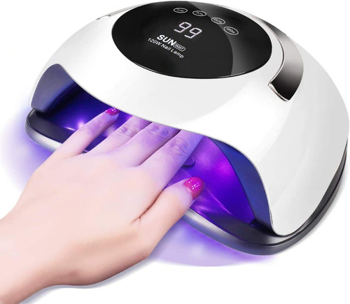 Cabina Sun De Uñas Uv Led Semi Profesional 120w