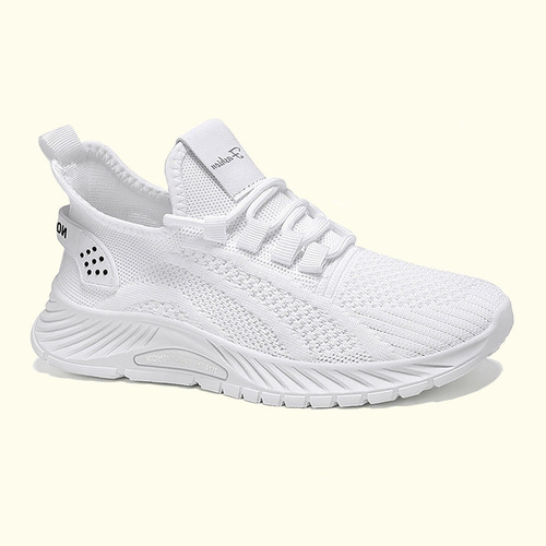 Zapatos De Tenis Elásticos Transpirables Moda Para Mujer
