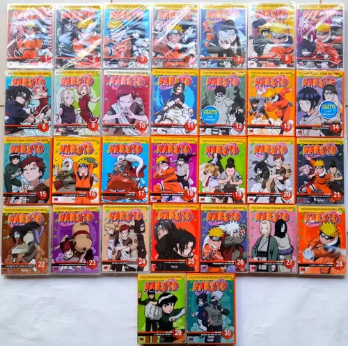 Naruto Completo 1-72 Primeira Edição (30 volumes lacrados