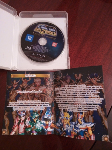 Juego Ps3 Caballeros Del Zodiaco/batalla Por El Santuario (Usado)