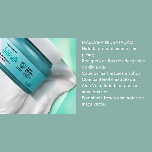 Spray Máscara Maçã Verde E Aloe Vera Tododia Cabelos Natura