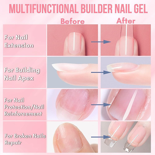 Makartt Builder Nail Gel 15ml 7 En 1 Multifuncional Gel Esma