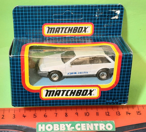 Matchbox Mb69 Volvo 480 Es . Made In Macau 1987 Sin Abrir