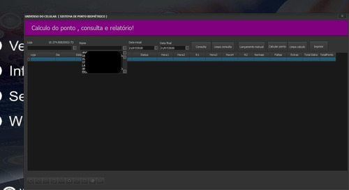 Sistema De Ponto , Com Biometria