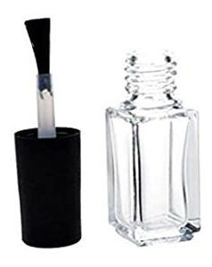 0,2 Oz Fl VacĂas Rellenables Transparentes Forma Cuadrada De