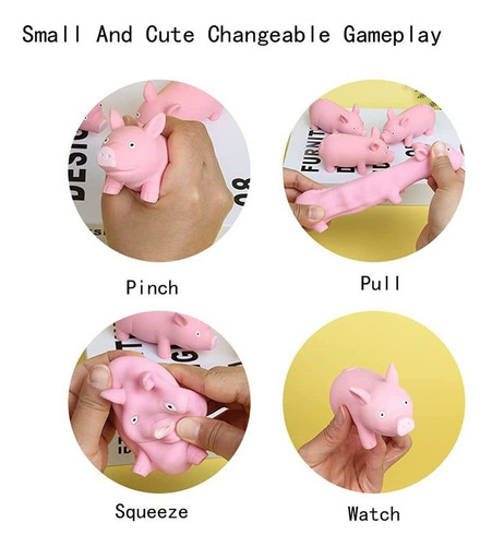 4 Juguetes Fidget Juguete Elasticidad Para Aliviar El Estrés