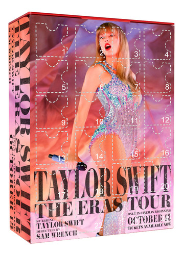 Caja De Regalo Con Calendario Taylor Swift, Navidad