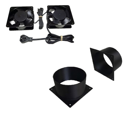 Cultivo Indoor Kit De Ventilacion Mas Toberas 220v 4 