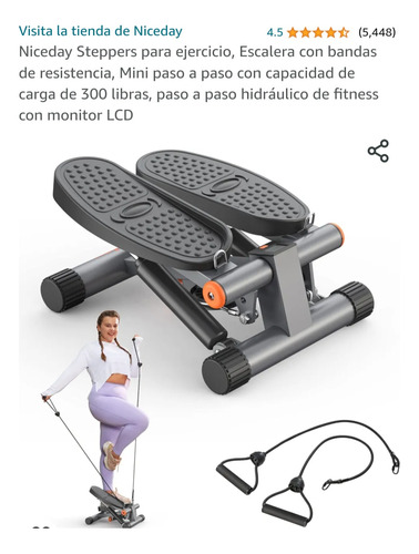 Mini Stepper Para Piernas Y Brazos 