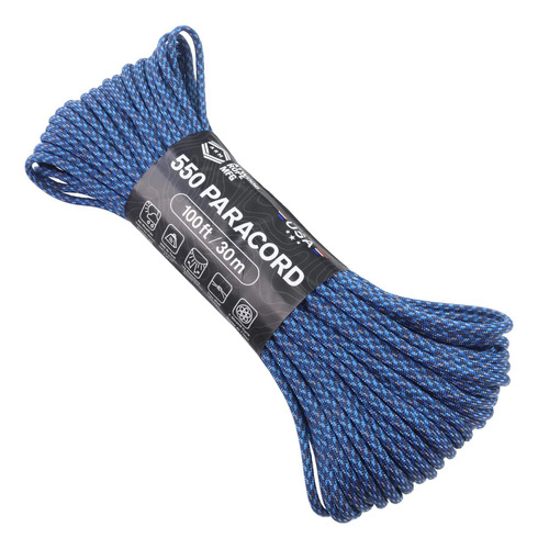 Paracord Atwood Rope Blue Spec Camo 30mts - Crt Ltda