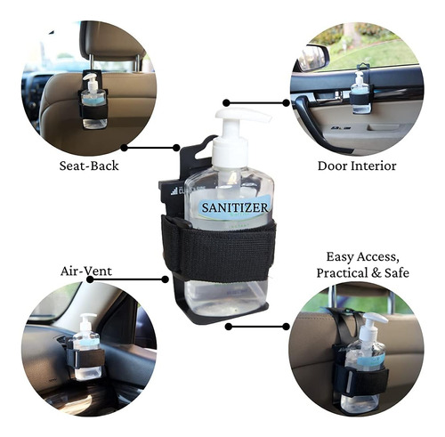 Soporte Desinfectante De Manos Para Automóvil  Accesorio Y 
