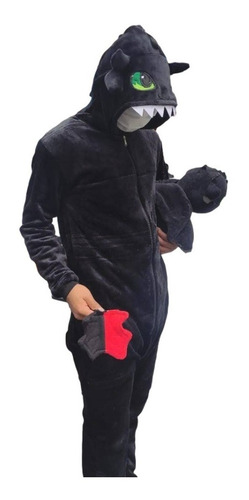 Pijama Chimuelo / Pijama Disfraz / Pijama Termica Enteriza