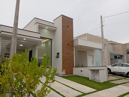 Casa De 3 Quartos, Fino Acabamento, Área Gourmet, Suite E Lavabo A Venda No Condomínio Village Moutonee Em Salto/sp.