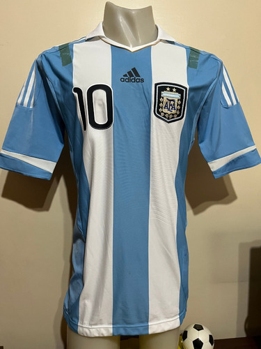 Camiseta Argentina 2011 2012 Messi #10 Techfit Barcelona Xl