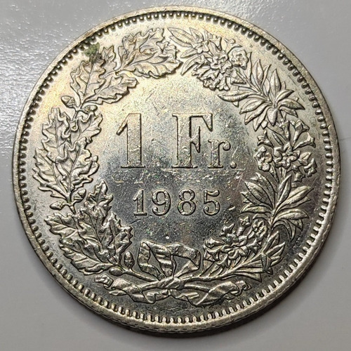 Moeda 1 Franco 1985 Suíça (Usado)