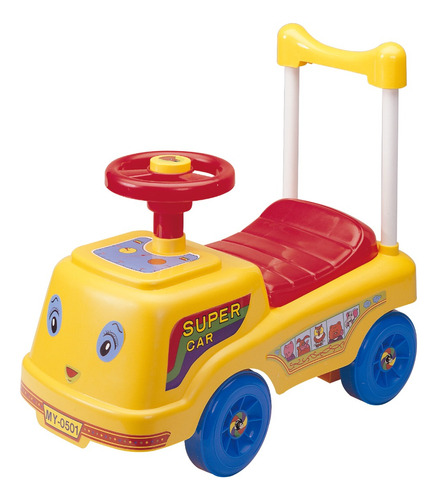 Carro (infantil) Montable Walking Mytoy 5501 Color Amarillo