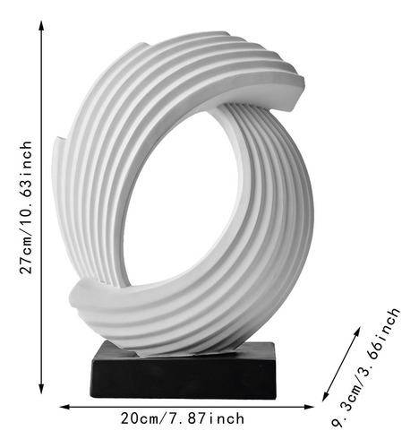 Estatua Abstracta, Adorno De Mesa, Centro De Mesa, Obra De