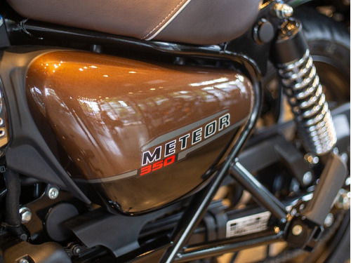 Imagen 15 de 25 de Royal Enfield Meteor 350 Supernova Brown Reserva Hoy