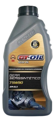 Oleo Gear Semisintetico Gt Oil Api Gl5 75w90