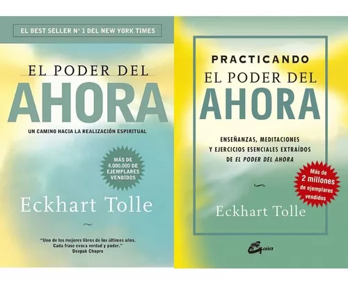 PRACTICANDO EL PODER DEL AHORA: ENSEÑANZAS, MEDITACIONES Y EJERCI CIOS  ESENCIALES EXTRAIDOS DE EL PODER DEL AHORA, ECKHART TOLLE, Segunda mano