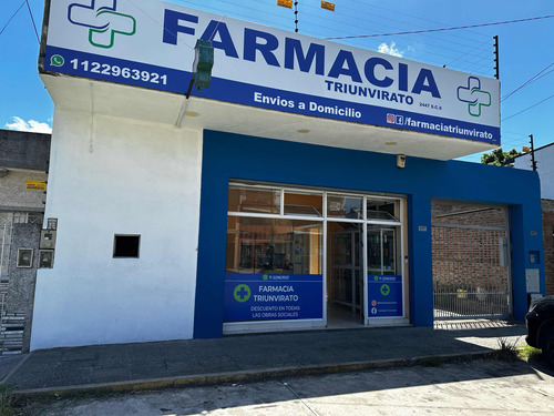 Vendofondo De Comercio Farmacia 20 Años De Antiguedad.