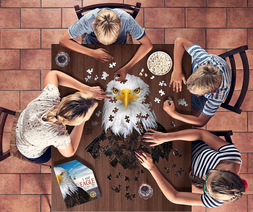 Madd Capp Puzzles - I Am Eagle - 300 Piezas - Rompecabeza En