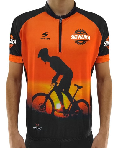 Camisa ciclismo personalizada com nome Clearance