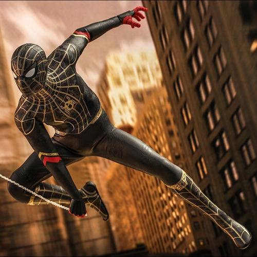 Spiderman3 Héroe Sin Hogar Trajede Araña Deacero Cos Estiram