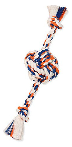 Mammoth Pet Products Flossy Chews Color Monkey Fist Ball Con